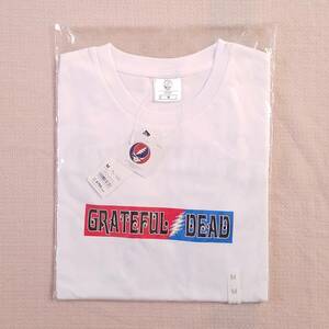 魅惑のバンドT特集! 新品未開封『GU(ジーユー) × GRATEFUL DEAD(グレイトフル・デッド)』グラフィックTシャツ(半袖) ホワイト M／ロックT