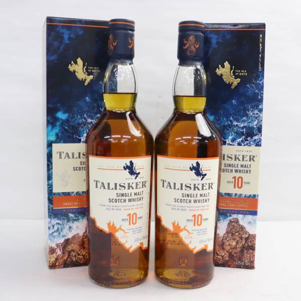 ヤフオク! -「talisker 10」の落札相場・落札価格