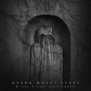 Opera Multi Steel D’une Pierre Deux Tombes LP (Ltd 100 Grey Black Galaxy)Wave Records 80s French Cold Wave Dark Wave/Post Punk