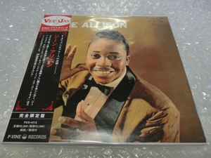 新品即CD Gene Allison 1959年 唯一のアルバム 完全限定盤 オリジナルLP紙ジャケ/24bitリマスター/解説・歌詞付 R＆B Vee-Jay Records 50s