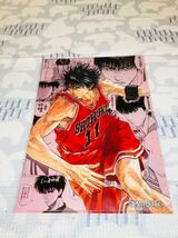 即決 ジャンプ展 少年ジャンプ SLAM DUNK 桜木 流川 原画風 クリアファイル 3枚+ポストカードセット JUMP50周年記念 スラムダンク グッズ_画像3