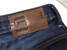 G-STAR RAW ジースターロウ デニム クロップドパンツ ジーンズ ボタンフライ W30 22102102_画像3