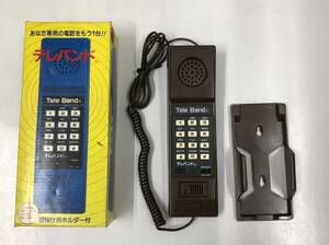 未使用保管品 Tele Band テレバンド MK-101M ブラウン 昭和レトロ 22120601