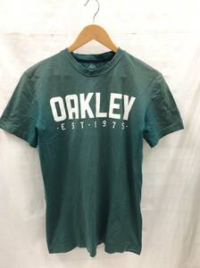 OAKLEY オークリー 半袖Tシャツ グリーン メンズ Mサイズ 22121903