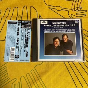 CD ベートーヴェン ピアノ協奏曲第1番＆2番、他『国内盤』