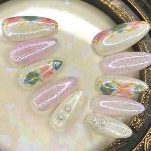 4 アーガイル ネイル