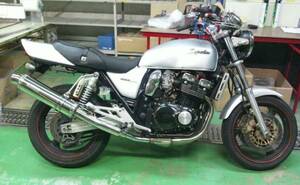 スズキ　GSX400インパルス用　スリップオンUPタイプマフラー