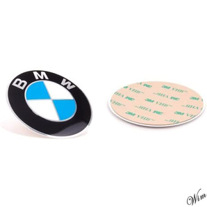 ◆BMWホイールエンブレム◆ ステッカー デカール 直径7cm 70mm 両面テープ 簡単取付 フリントエンブレム 自動車 バイク アクセサリー の画像2