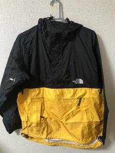 Инспекция Anorak Anorak Parker) Винтаж Ame Kazi Yellow x Black Nylon Jacket