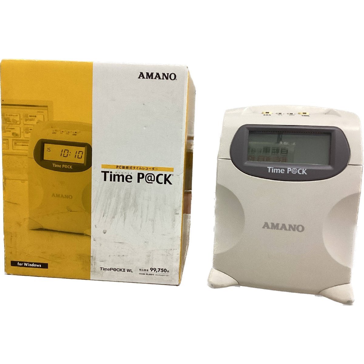 ヤフオク! -アマノ タイムレコーダー tp@cの中古品・新品・未使用品一覧