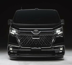 【WALD EXECUTIVE LINE】 トヨタ グランエース GRANACE R1.12- エアロ 4点 F R RS FG バルド ルーフ パーツ スポイラー グリル スカート 4P