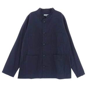 Engineered Garments エンジニアードガーメンツ DAYTON SHIRT スタンドカラー シャツ ダークネイビー系 XS【中古】