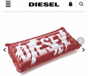 【新品未使用】ディーゼル　DIESEL 浮き輪　ビーチエアーマット　フロート