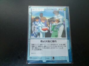 ガンダムウォー コモン 青 コマンド C-53 母よ大地に帰れ