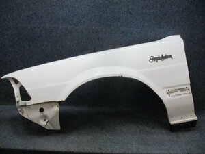 H1/9 Crown E-GS131H front left fender white /050 Junk parts [ gome private person shipping un- possible ] 3 number for 