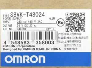 新品★ OMRON スイッチング・パワーサプライ S8VK-T48024 保証6ヶ月