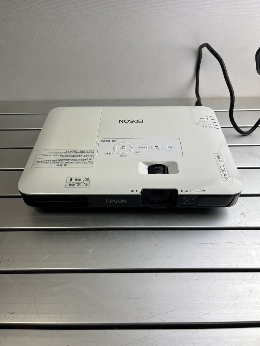 品 通電確認済 EPSON エプソンプロジェクター EB-1780W ①-