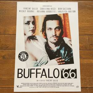 フランス版ポスター『バッファロー'66』（Buffalo '66）★ヴィンセント・ギャロ/クリスティーナ・リッチ/ミニシアター