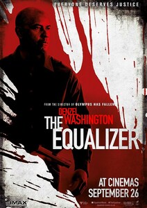 UK版ポスター『イコライザー』 (The Equalizer)B★デンゼル・ワシントン/クロエ・グレース・モレッツ