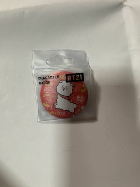 BTS BT21 防弾少年団　ジン　RJ 缶バッジ