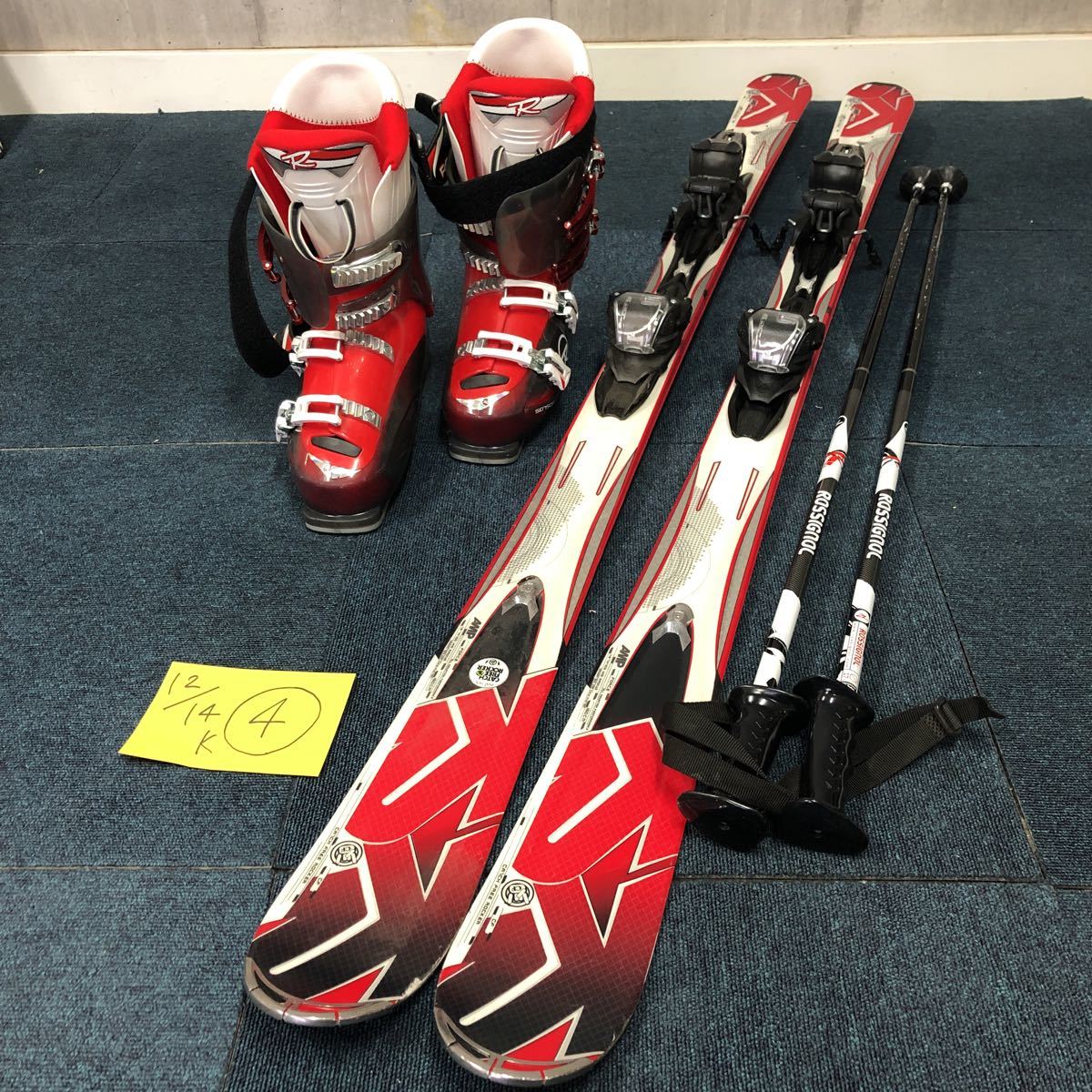 大人スキーセット 板K2 160cm ブーツ26〜26.5cm - www.onkajans.com