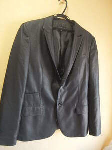 TWENTYONE MEN four ever 21 men's L black lustre jacket blaser tailored me14722