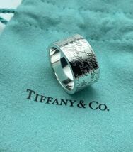 Tiffany＆Co. ティファニー ノーツ ナロー ワイドリング SV925_画像1