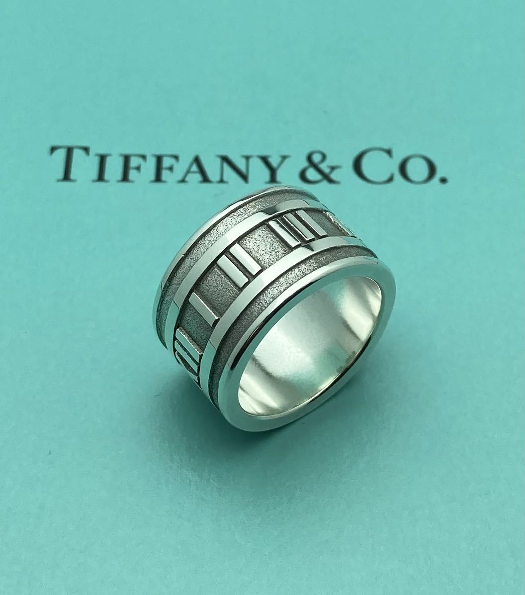 極美品 新品仕上げ Tiffanyティファニークロスリング 指輪 SV925