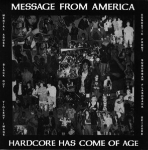 V.A. (東海岸HCコンピ)-Message From America - Hardcore Has Come Of