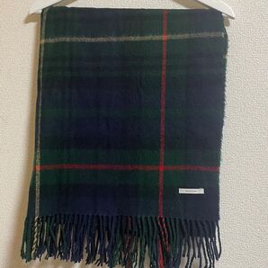 チェックマフラー