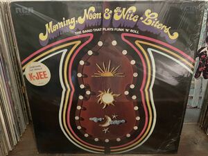 MORNING, NOON & THE NITE LITERS LP US ORIGINAL PRESS!! RARE GROOVE CLASSIC!! 「K-JEE」収録！