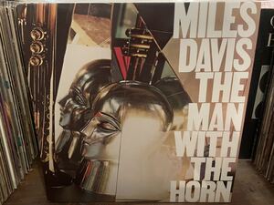 MILES DAVIS THE MAN WITH THE HORN LP JAPAN LIMITED PRESS!! MASTER SOUND盤