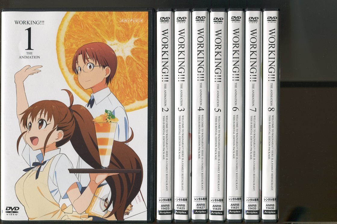 期間限定30%OFF! WORKING ワーキング 初回版 DVD 全22巻セット