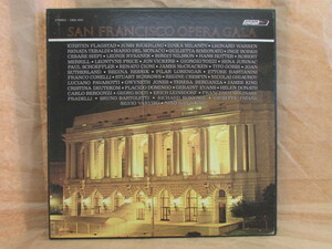  サンフランシスコ・オペラ・ガラ SAN FRANCISCO OPERA GALA A UNIQUE COLLECTOR’S ITEM TO HONOR A GREAT OPERA COMPANY DECCA英国盤 4枚