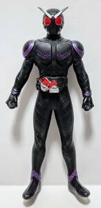 即決 ライダーヒーローシリーズEX 仮面ライダージョーカー ソフビ バンダイ 2010年 仮面ライダーW フィギュア 仮面ライダーダブル