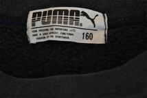 美*PUMA プーマ*紺系*コットン100％*キッズ*トレーナー*アウトドア*スポーツ*キャンプ*160*M～L相当*春秋冬_画像4