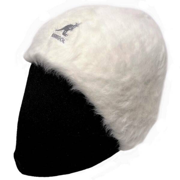 [並行輸入品] KANGOL カンゴール FURGORA STRETCH SKULL CAP ファーゴラ ストレッチ スカル キャップ (ホワイト)