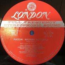 三枚組 Puccini プッチーニ テバルディの蝶々夫人 帯付3LP BOXセット レコード 5点以上落札で送料無料D_画像5