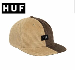 ◆HUF MARINA CORD Cap / キャップ　ブラウン　ハフ　コーデュロイキャップ　SK8