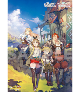 ライザのアトリエ1・2 限定ダブルパック 楽天ブックス限定特典　B2布ポスター　新品未開封　送料無料