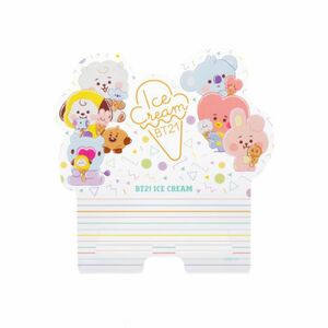 BT21 ベビー アクリル スタンド(アイスクリーム) 新品 RJ TATA KOYA SHOOKY CHIMMY COOKY