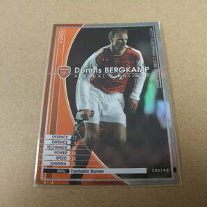 WCCF 2004-2005 デニス・ベルカンプ Dennis Bergkamp CRA1/5 レア カード サッカー アーセナル オランダ 未使用品の画像1