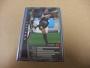 WCCF 2004-2005 アドリアーノ ADRIANO シークレット CALCIO 2006年4月号付録　インテル ブラジル カード サッカー