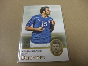 Futera UNIQUE 2013 013 アンドレア・バルツァッリ ANDREA BARZAGLI DEFENDER カード サッカー イタリア