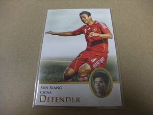 Futera UNIQUE 2013 032 孫祥 SUN XIANG DEFENDER カード サッカー 中国