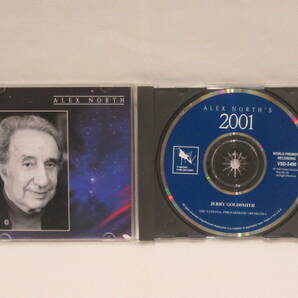 【CD】米盤 JERRY GOLDSMITH / Alex North's 2001の画像2