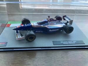 ウィリアムズ　FW19 ジャック　ヴィルヌーブ　ロスマンズ仕様　1997年　1/43 Deagostini F1マシンコレクション　デアゴスティーニ　完成品