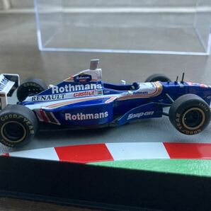 ウィリアムズ FW19 ジャック ヴィルヌーブ ロスマンズ仕様 1997年 1/43 Deagostini F1マシンコレクション デアゴスティーニ 完成品の画像4