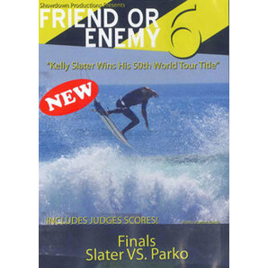 (タイムセール)フレンドオアエネミー6 (FRIEND OR ENEMY6)【ケリースレーターが優勝世界ツアー通算50勝目】 サーファー便利/サーフィン DV