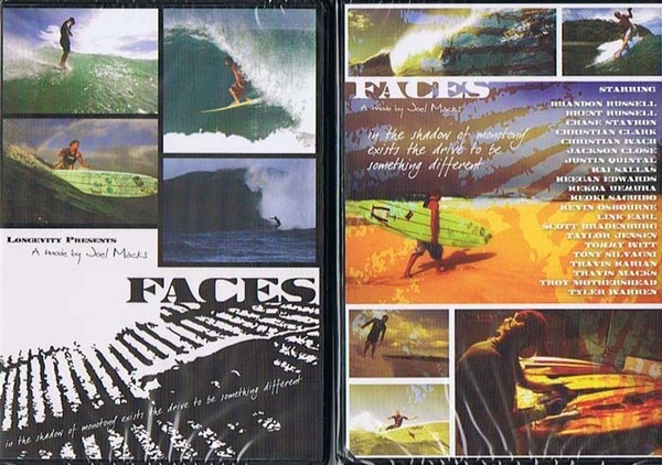 (タイムセール)FACES (フェイシーズ)【JOEL・MACKS制作の待望の新作!!】 サーフ サーフィン 便利/サーフィン DVD メッシュ 生地 トリッ